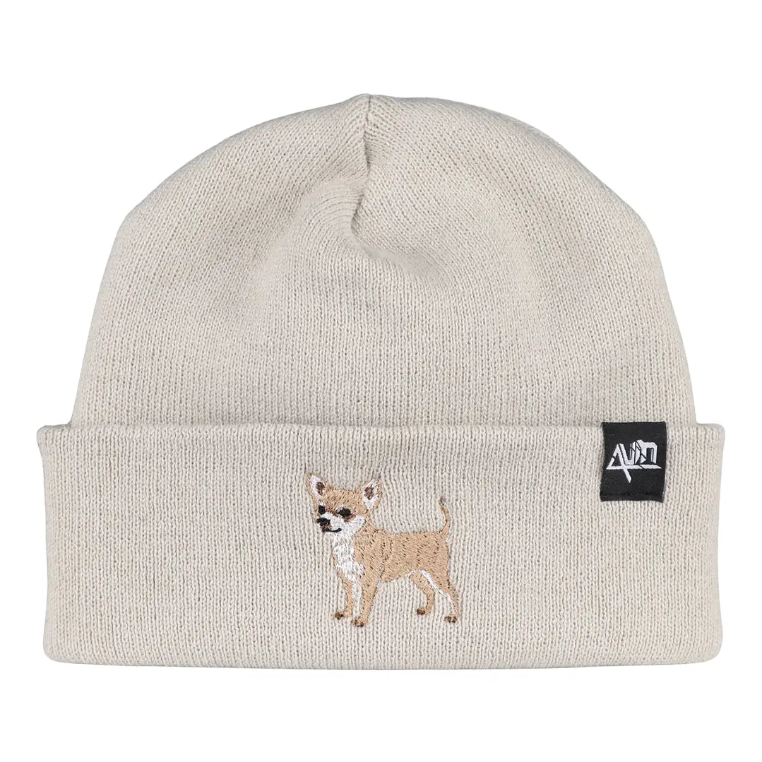 Gorro bordado con perro Chihuahua  1