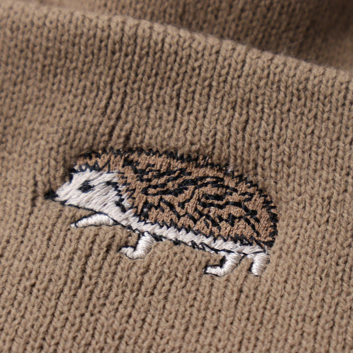 Gorro Bordado con Erizo 2