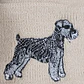 Gorro bordado con perro Schnauzer  - Miniatura 3