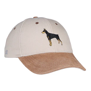 Jockey bordado con perro Doberman 