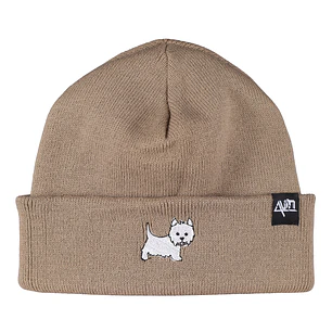 Gorro bordado con perro West Highland white terrier (westy)
