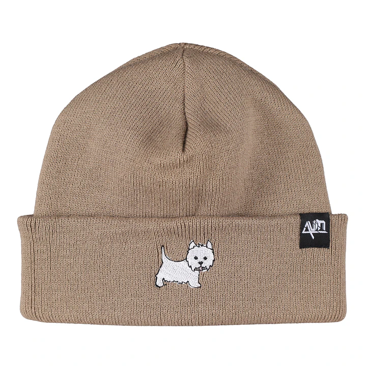 Gorro bordado con perro West Highland white terrier (westy) 1
