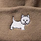 Gorro bordado con perro West Highland white terrier (westy) - Miniatura 2