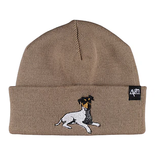 Gorro bordado con Terrier Chileno 