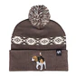 Gorro bordado con perro Beagle - Miniatura 1