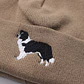 Gorro bordado con perro Border Collie - Miniatura 2