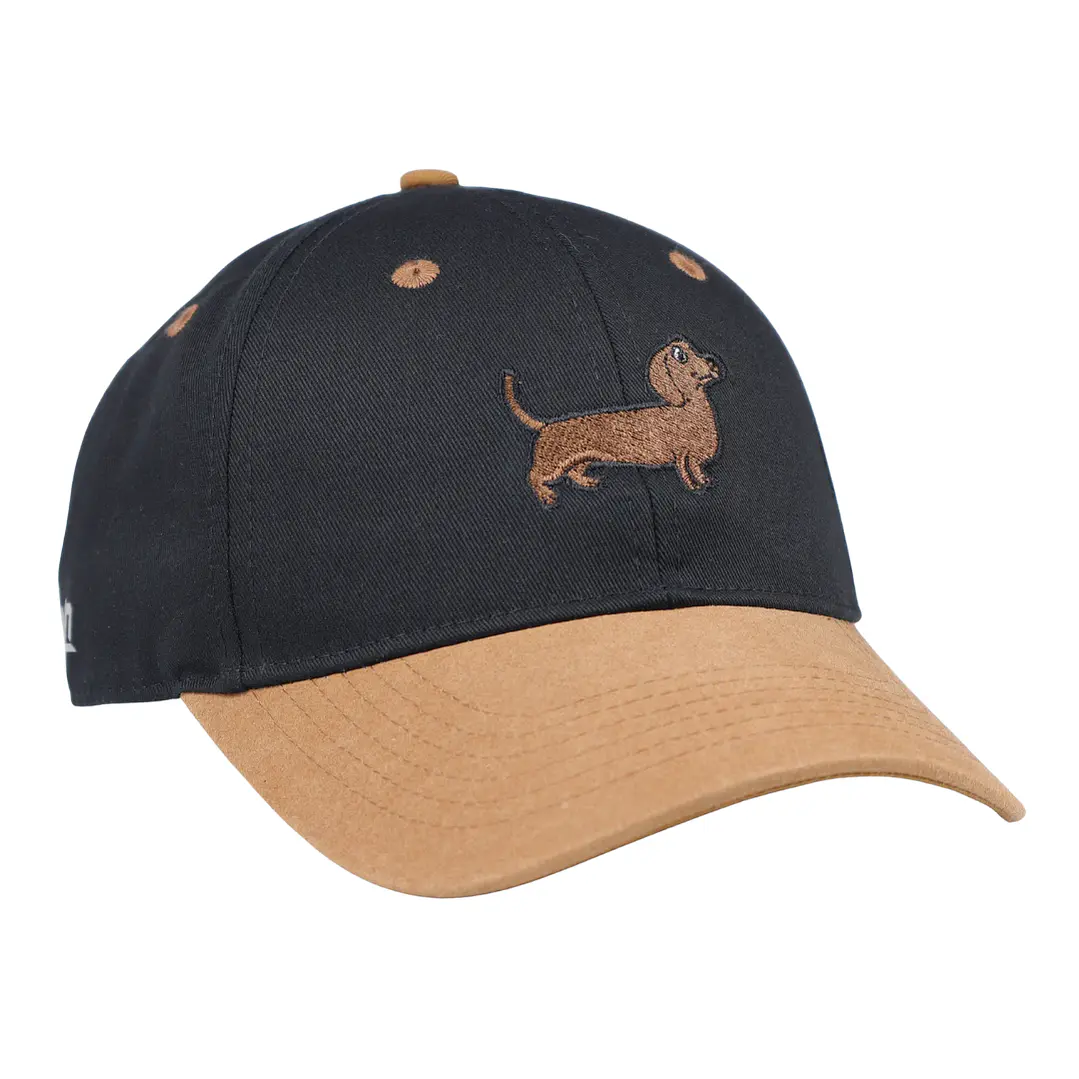 Jockey Bordado Con Perro Salchicha Dachshund Café  5