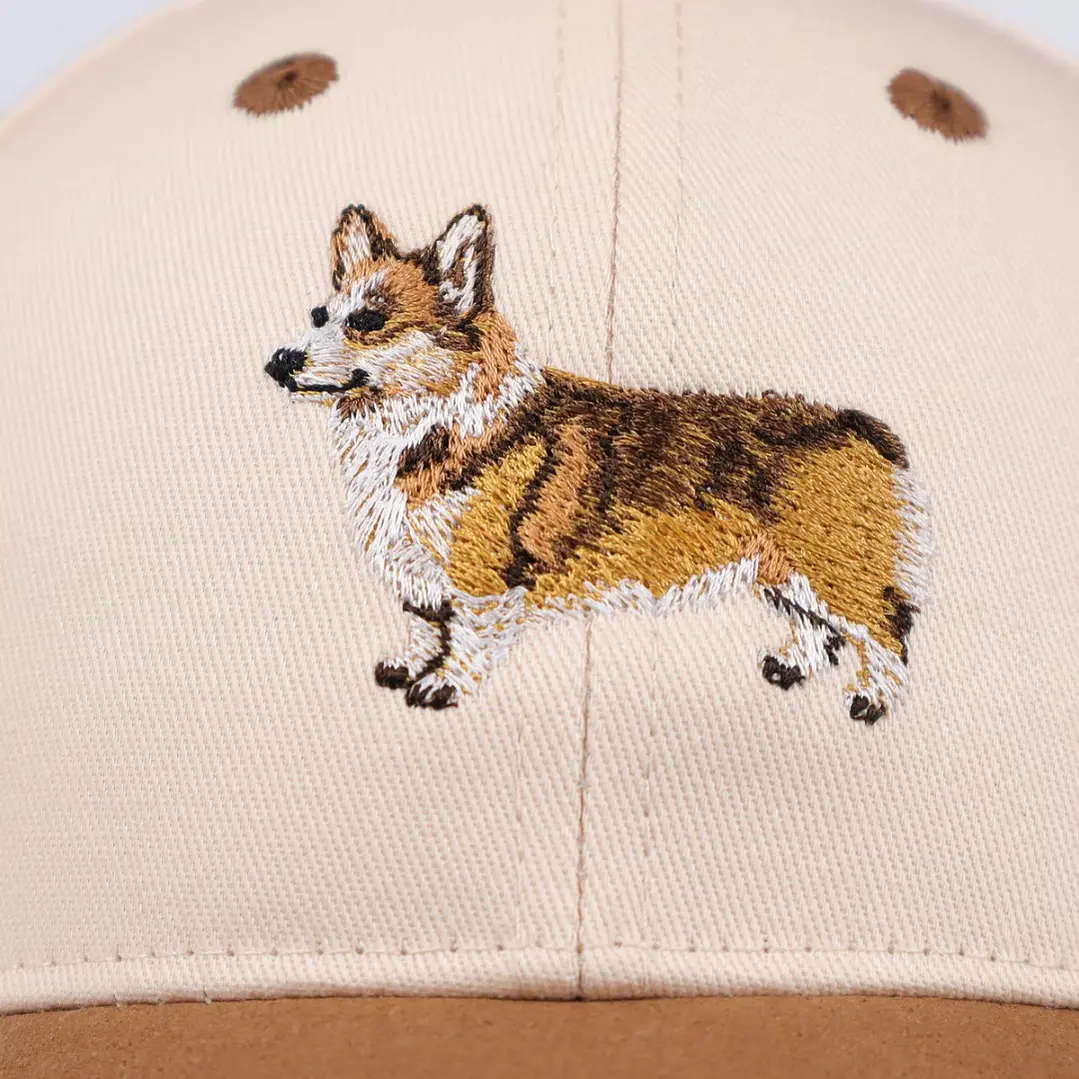 Jockey Bordado con Perro Corgi  2