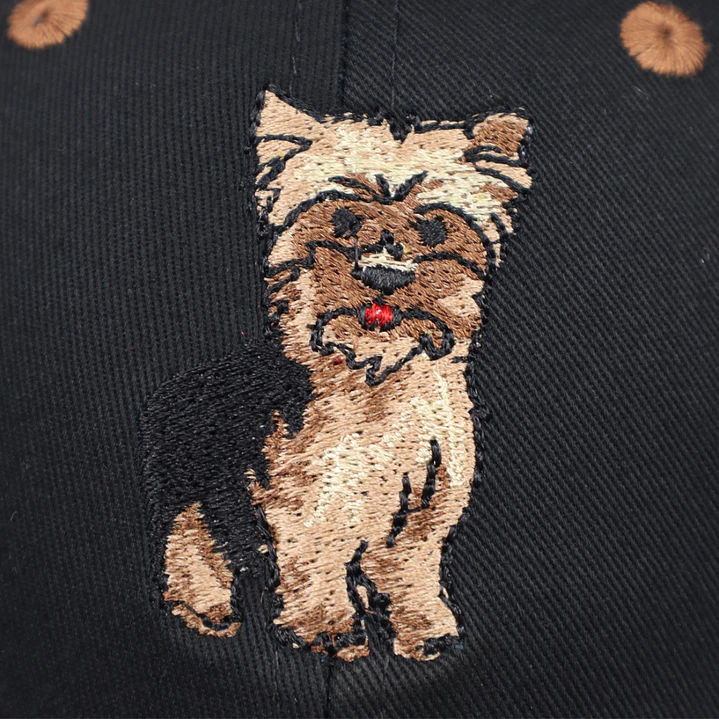 Jockey Bordado con perro Yorkshire 4