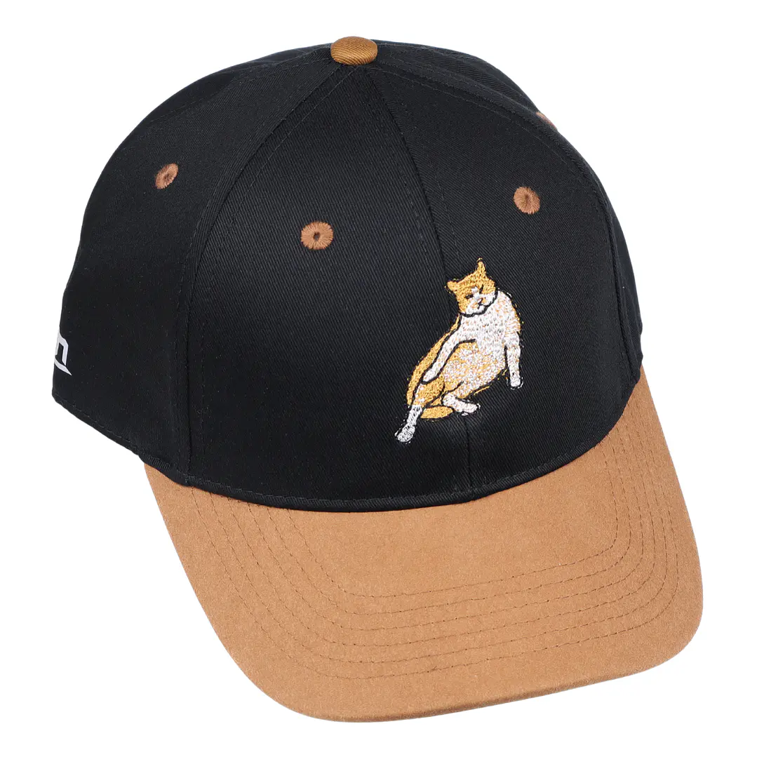 Jockey bordado con Gato Naranja Panzón  9