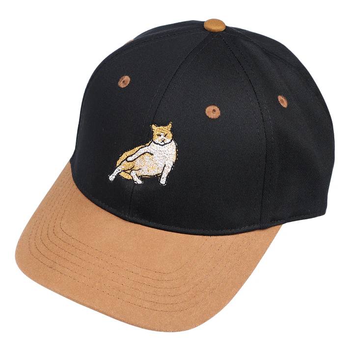 Jockey bordado con Gato Naranja Panzón  11