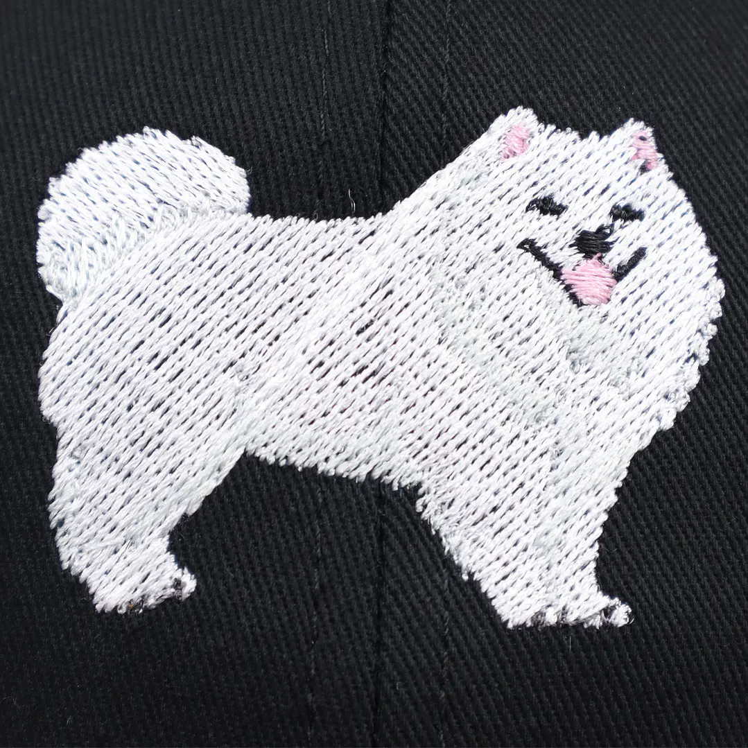 Jockey Bordado con perro Samoyedo 10