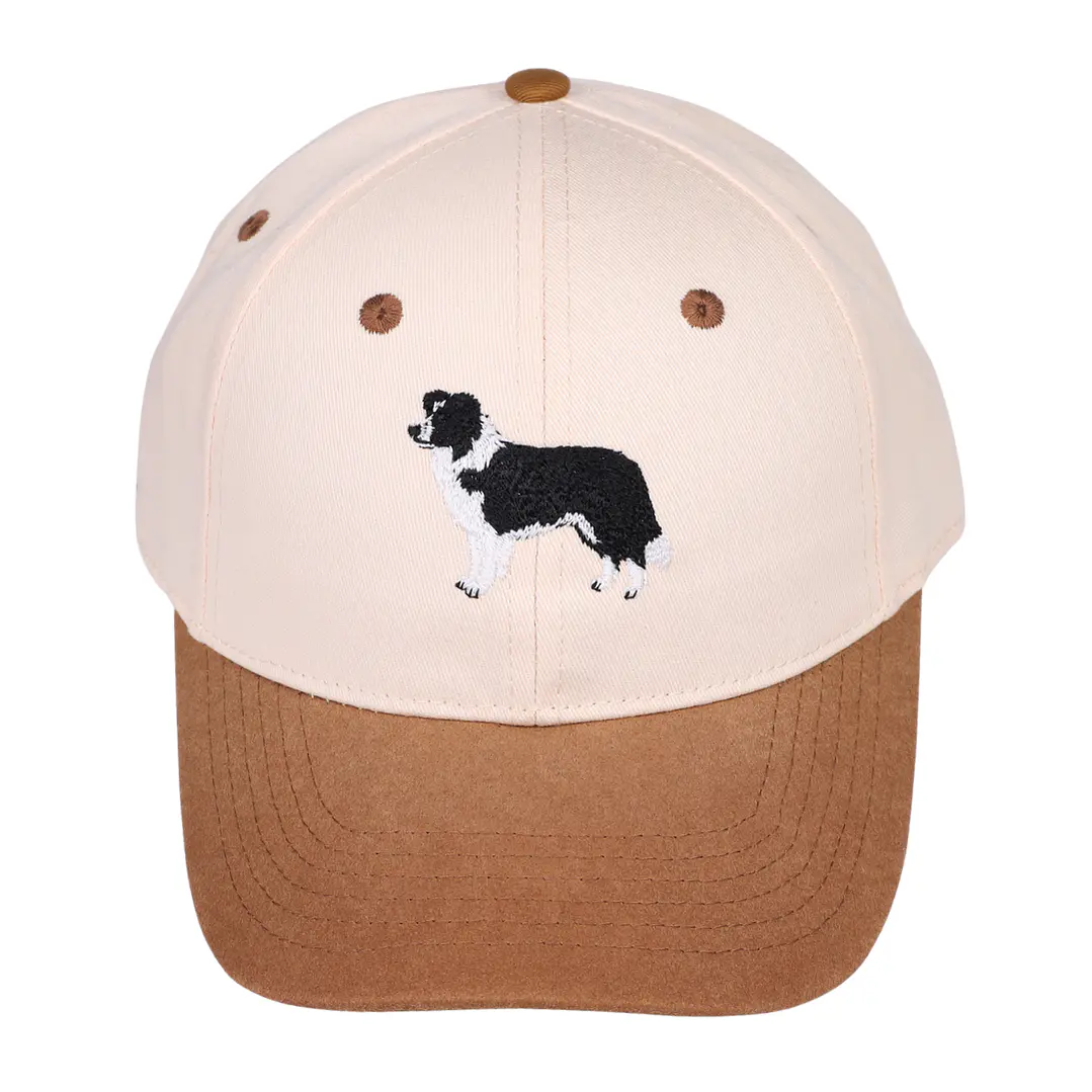 Jockey Bordado con perro Border Collie 2