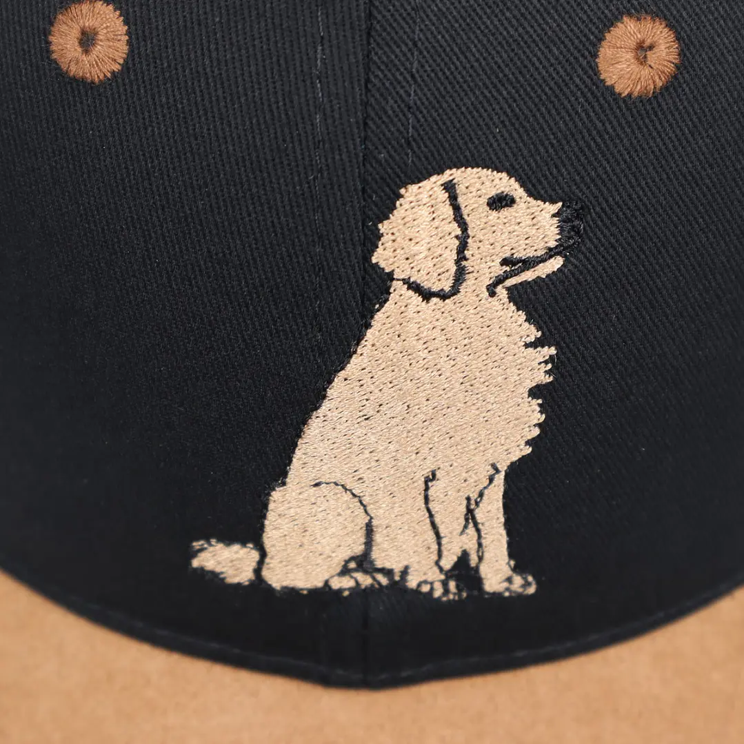 Jockey bordado con perro Golden Retriever  5