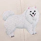 Jockey Bordado con perro Samoyedo - Miniatura 3