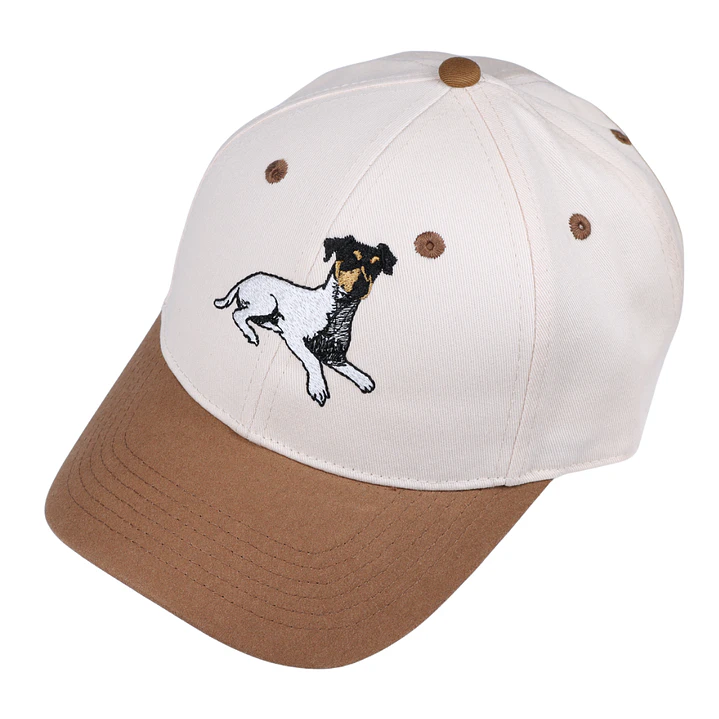 Jockey bordado con perro Terrier Chileno  3