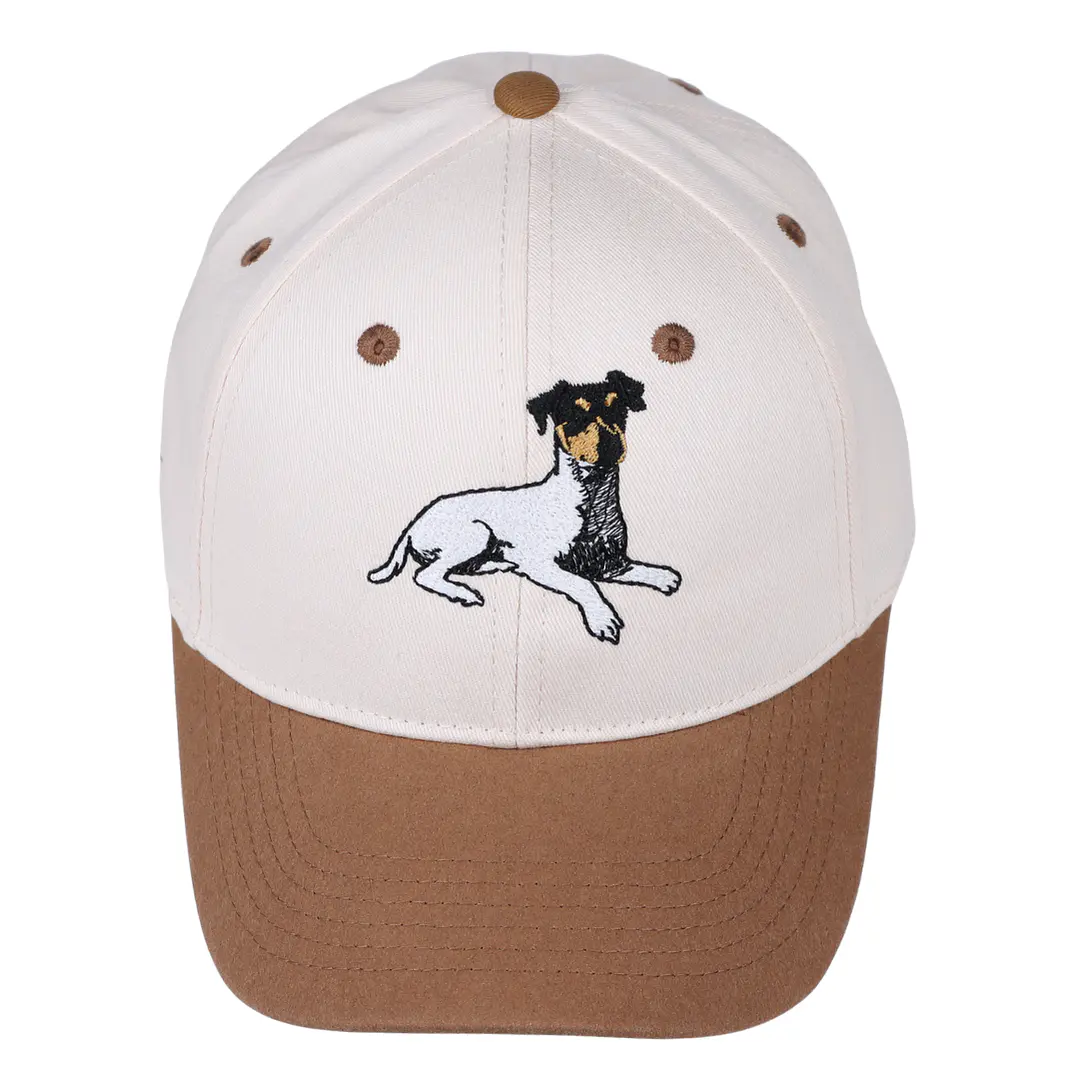 Jockey bordado con perro Terrier Chileno  5