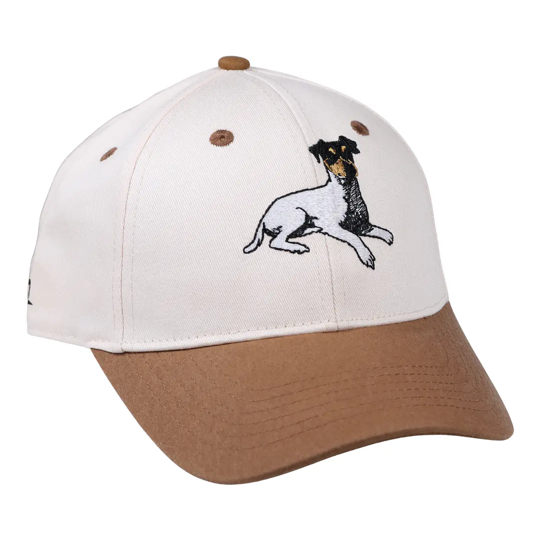Jockey bordado con perro Terrier Chileno  7