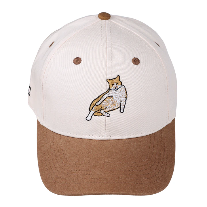 Jockey bordado con Gato Naranja Panzón  6