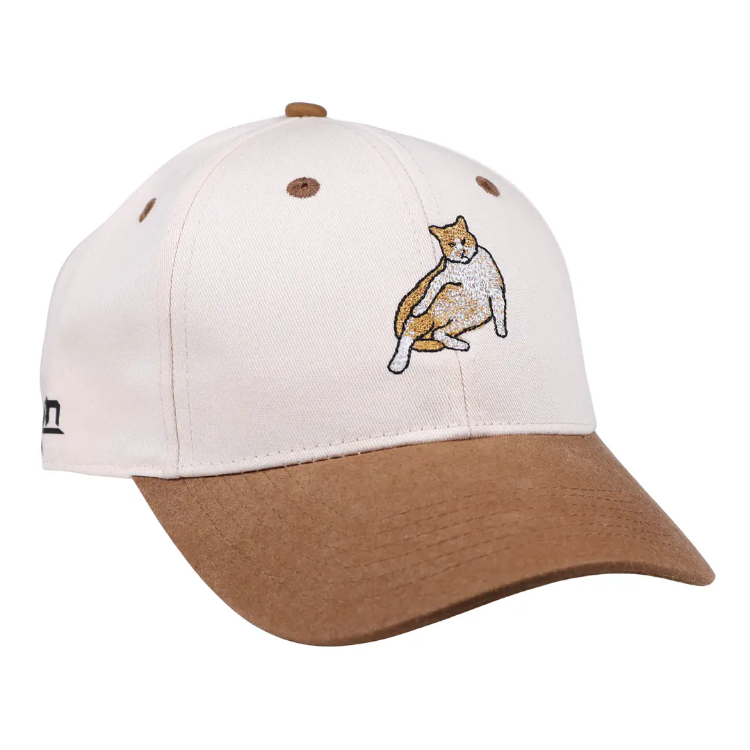 Jockey bordado con Gato Naranja Panzón  7