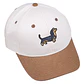 Jockey bordado con perro salchicha dachshund negro - Miniatura 6