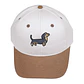 Jockey bordado con perro salchicha dachshund negro - Miniatura 5