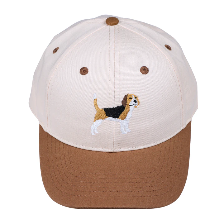 Jockey bordado con perro con Beagle  3