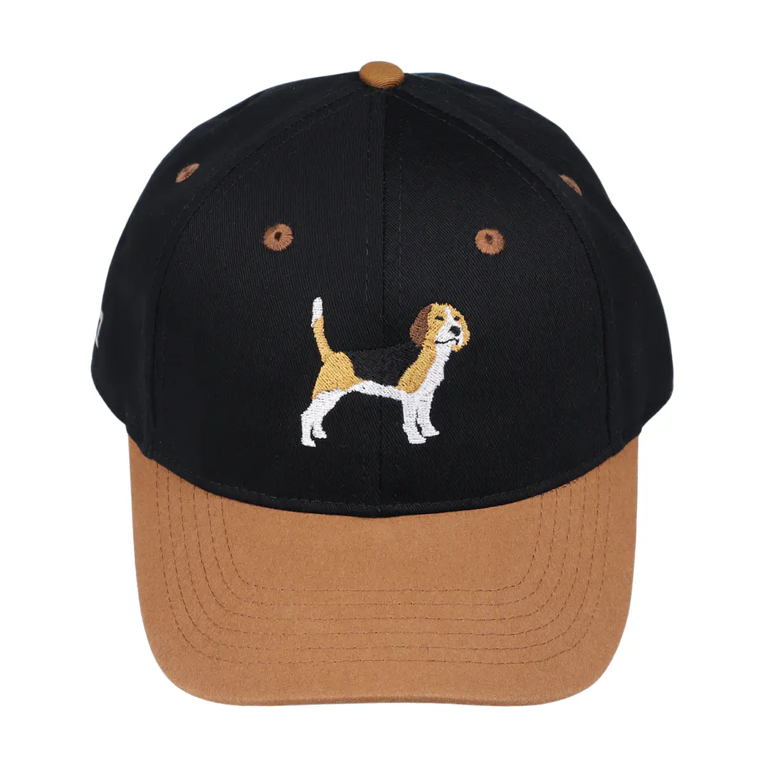 Jockey bordado con perro con Beagle  7