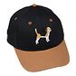 Jockey bordado con perro con Beagle  - Miniatura 9