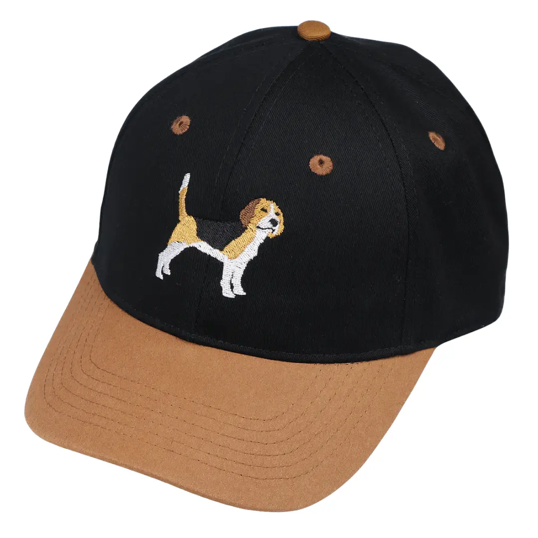 Jockey bordado con perro con Beagle  10