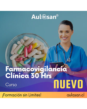 Farmacovigilancia Clínica 30 Hrs