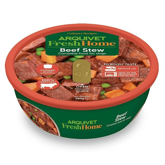 FreshHome Beef Stew Estofado de ternera - 280g 1