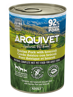 Arquivet Paté de Cerdo y Brócoli