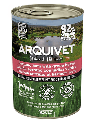 Arquivet Paté de Jamon Serrano y Judias Verdes