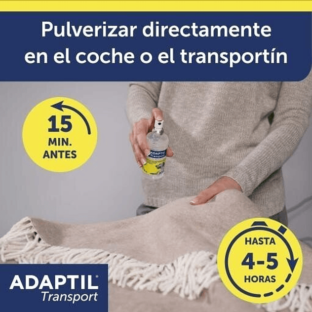Adaptil Spray Transport Antiestrés 60ml 4