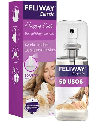 Feliway Classic Spray Antiestrés para Gatos 60ml