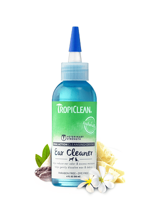 Tropiclean limpiador de oídos de doble accion