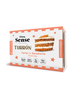 Dibaq Sense Turrón Tarta de Zanahoria