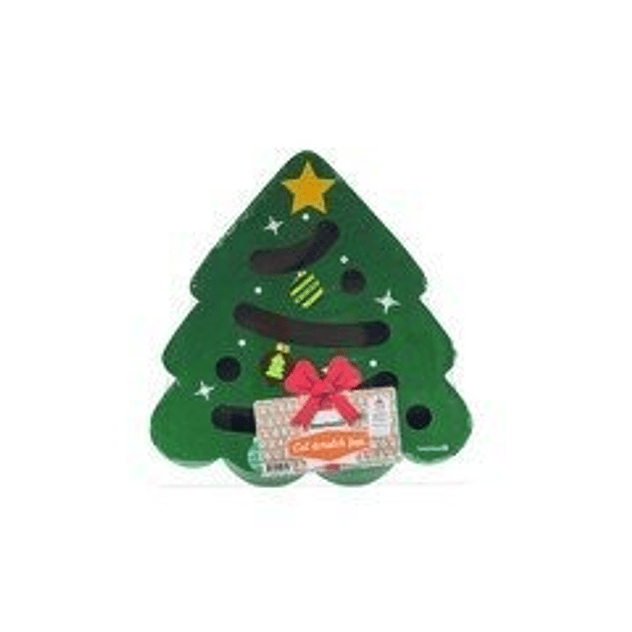 Beeztees rascador navideño para gato con forma de árbol de navidad 1