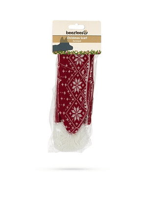 Beeztees bufanda navideña para perro