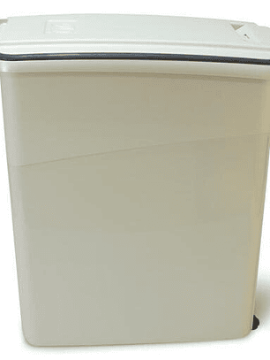 Contenedor hermético con ruedas para pienso