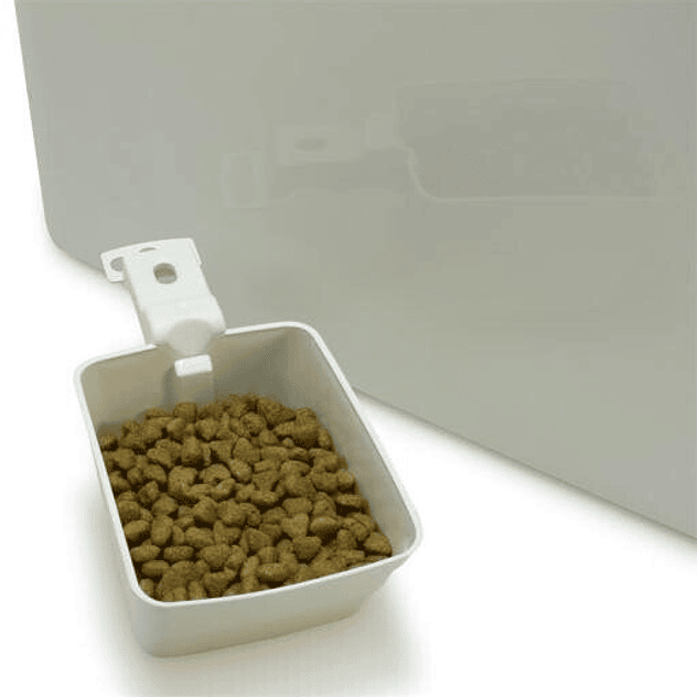 Contenedor hermético con ruedas para pienso 4