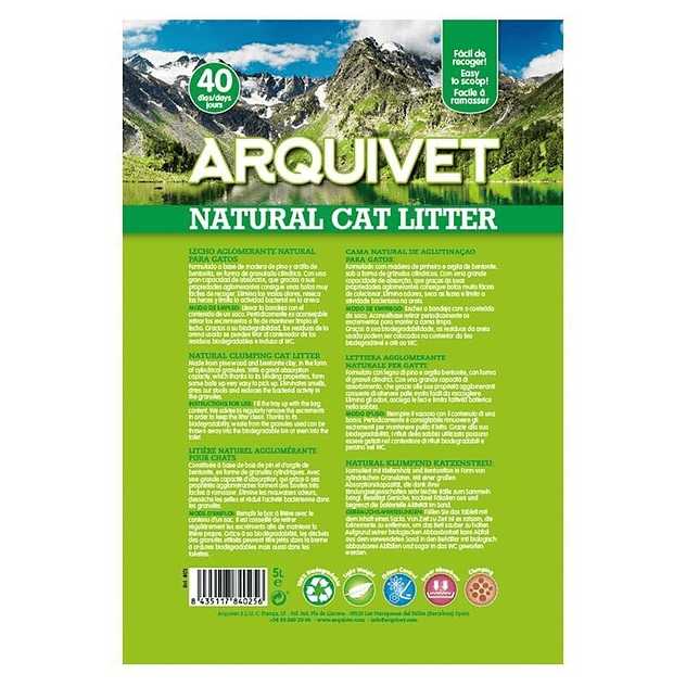 Natural Cat Litter 5 L 2
