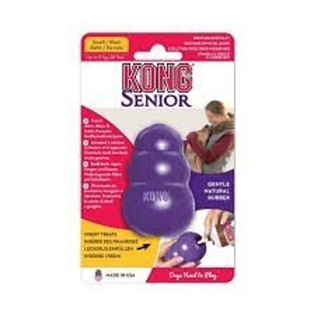 KONG Senior Morado Mordedor Perros 2