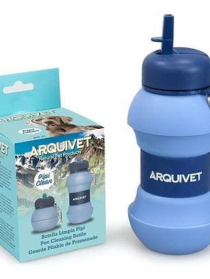 Pipi Clean - Botella plegable portátil limpia-pipi mascotas - 550 ml