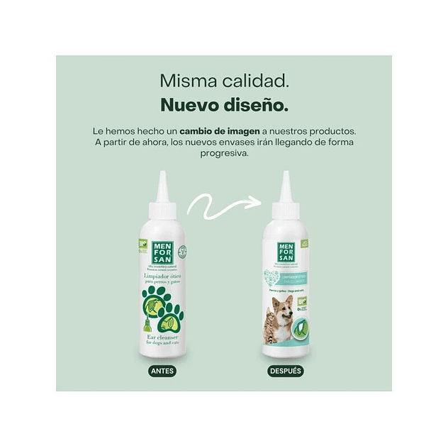 Limpiador de oídos para perros y gatos 125ml 2