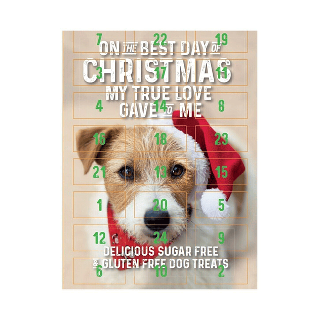 Calendario de navidad para perro flamingo 1