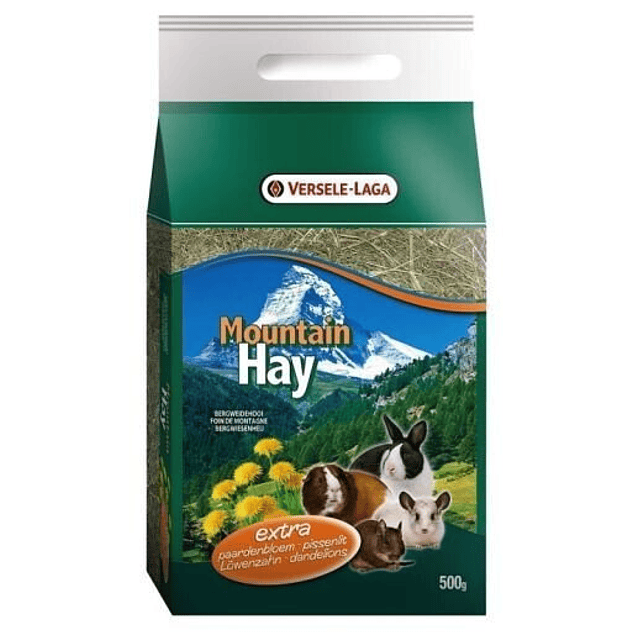 Versele Laga Mountain Hay Heno Montaña Con Diente de León para Roedores 1