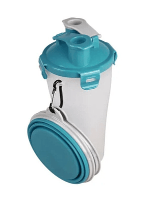 Flamingo Trinka Kit de Viaje Azul para perros y gatos