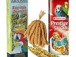 SNACKS Y COMPLEMENTOS PARA PÁJAROS